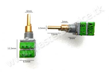 (h) Potenziometro stereo A100K/B1M per pedalini Marshall